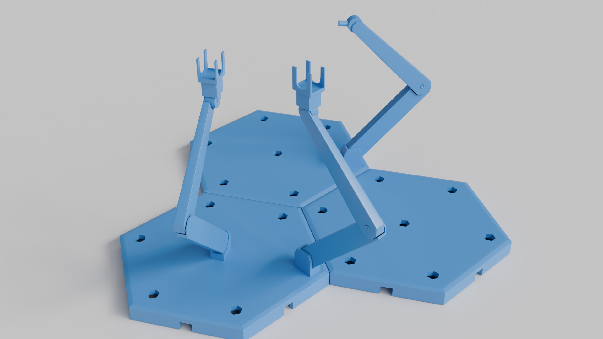 Gundam Gunpla HG Stand Base Essential 3D Print Model 3D print model_2