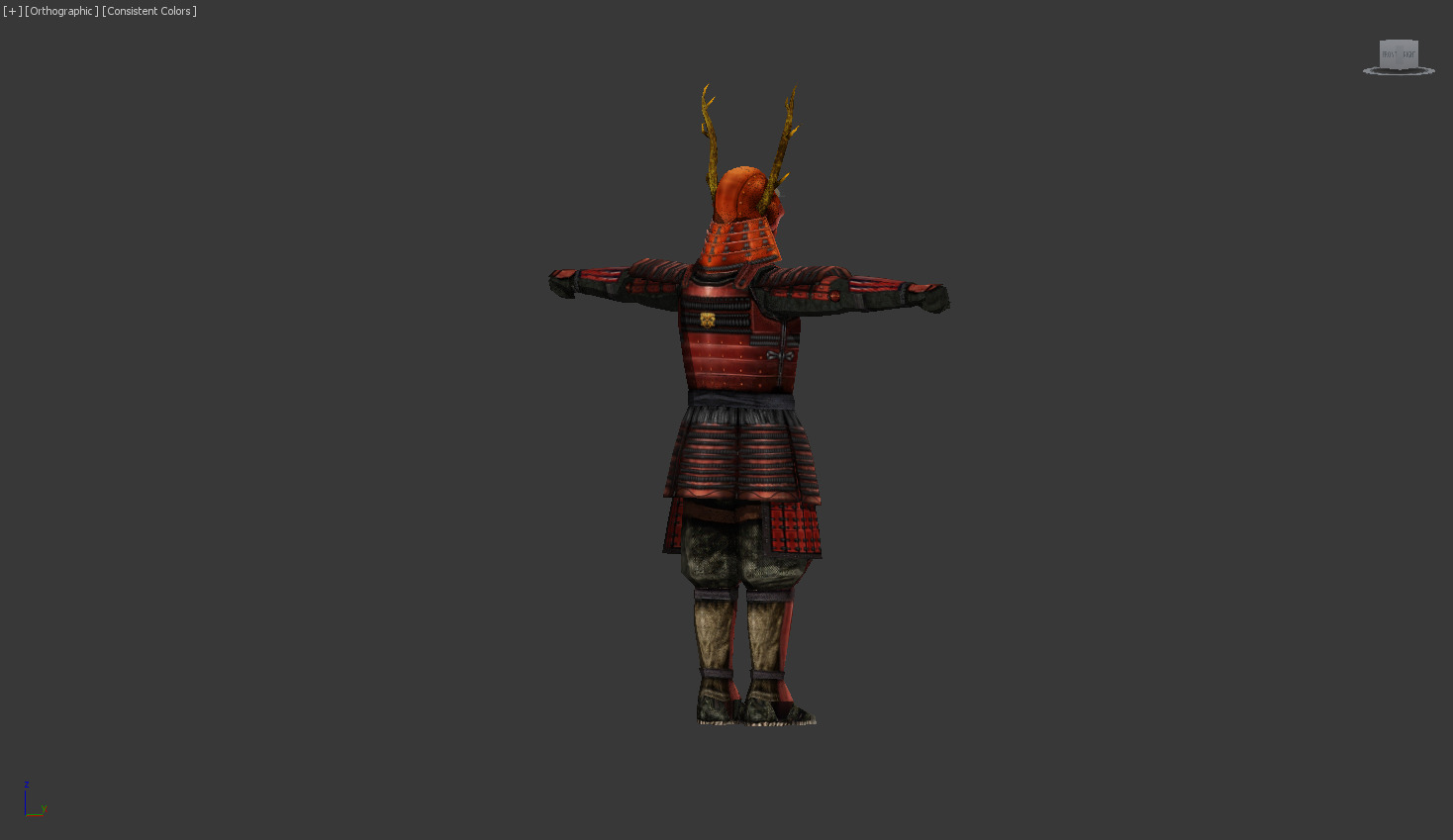 3D model Masaru - Samurai Warrior - rig VR / AR / low-poly | CGTrader