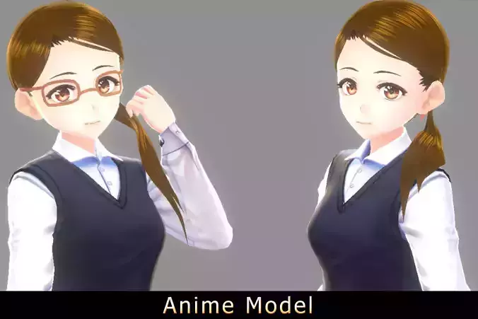 Anime Character - Female010