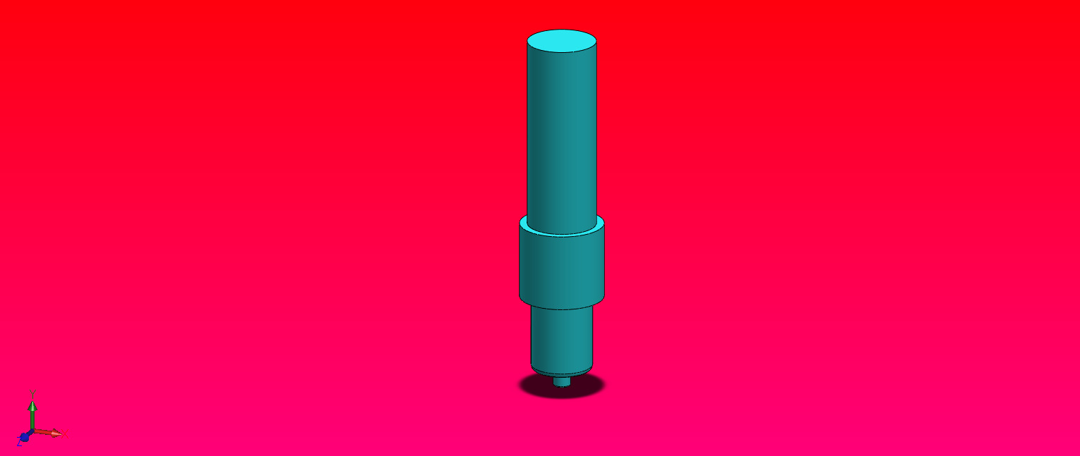 Friction stir welding Tool 3D model_2