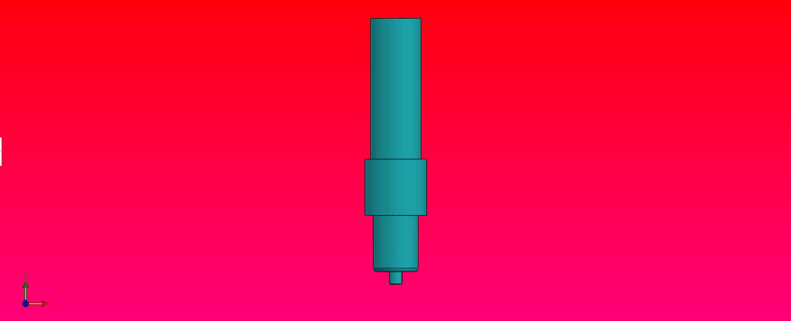 Friction stir welding Tool 3D model_1