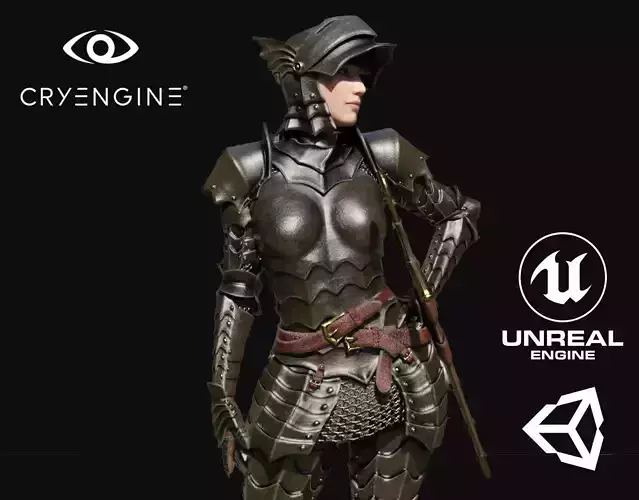 Teen Knight - Game Ready