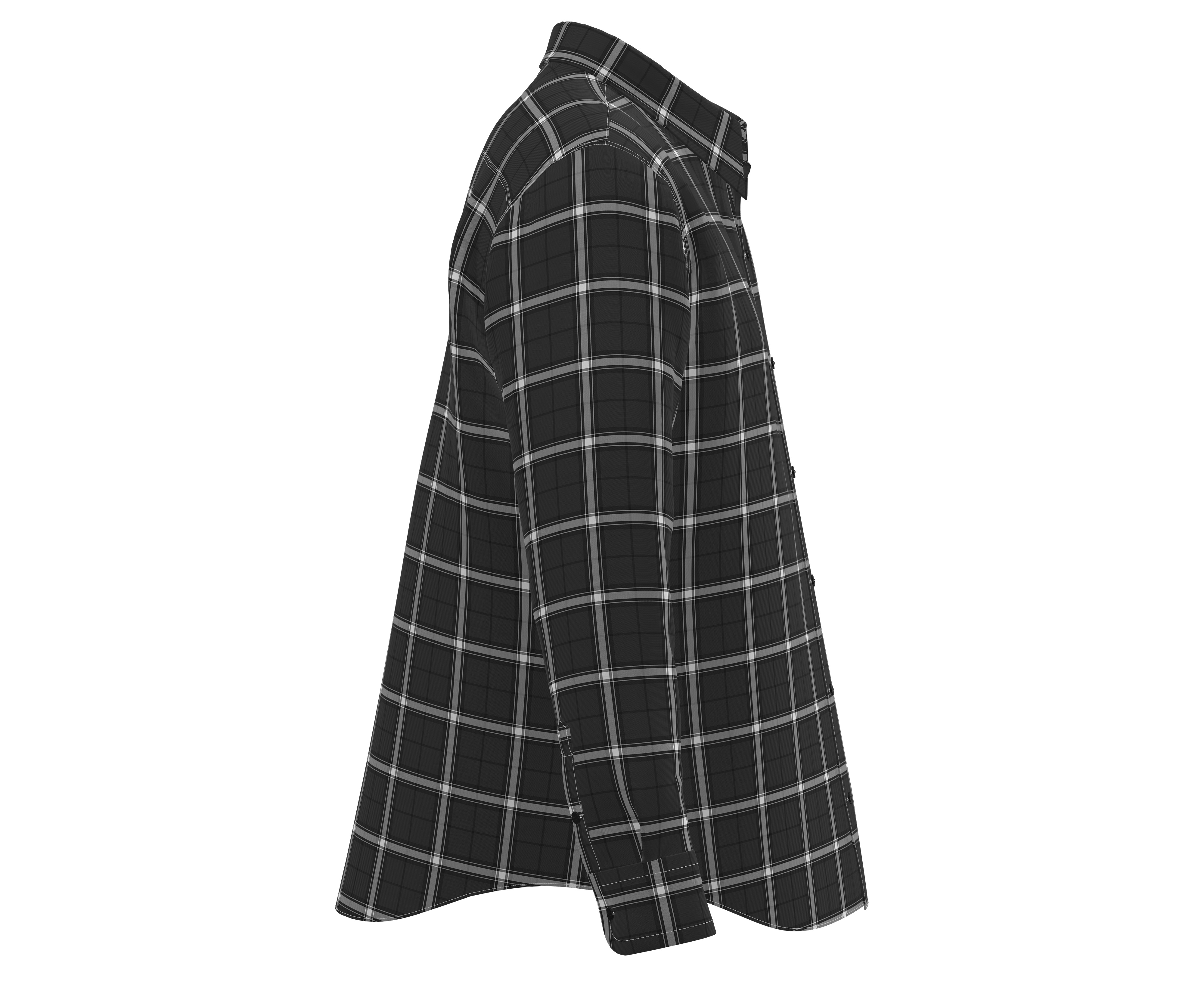 LUKE CHECKED SHIRT Texture_2