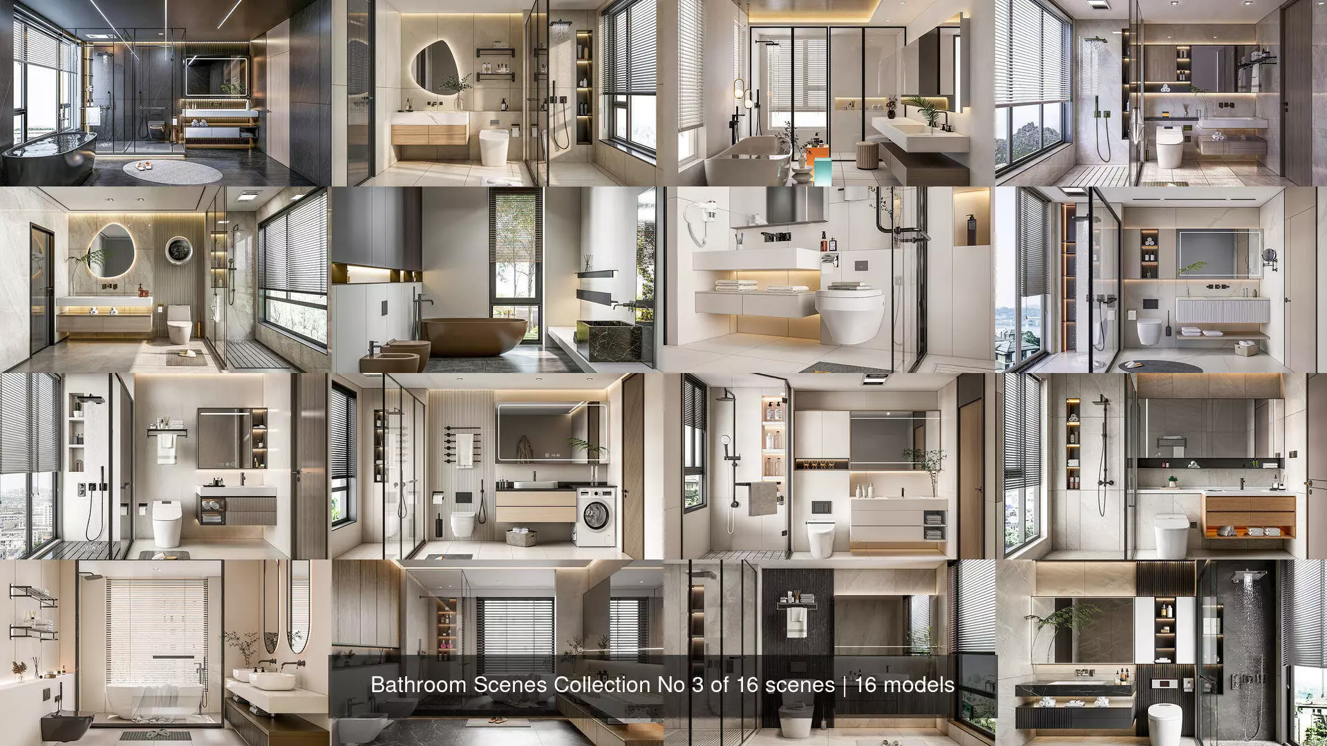 Bathroom Scenes Collection No 3 of 16 scenes _0