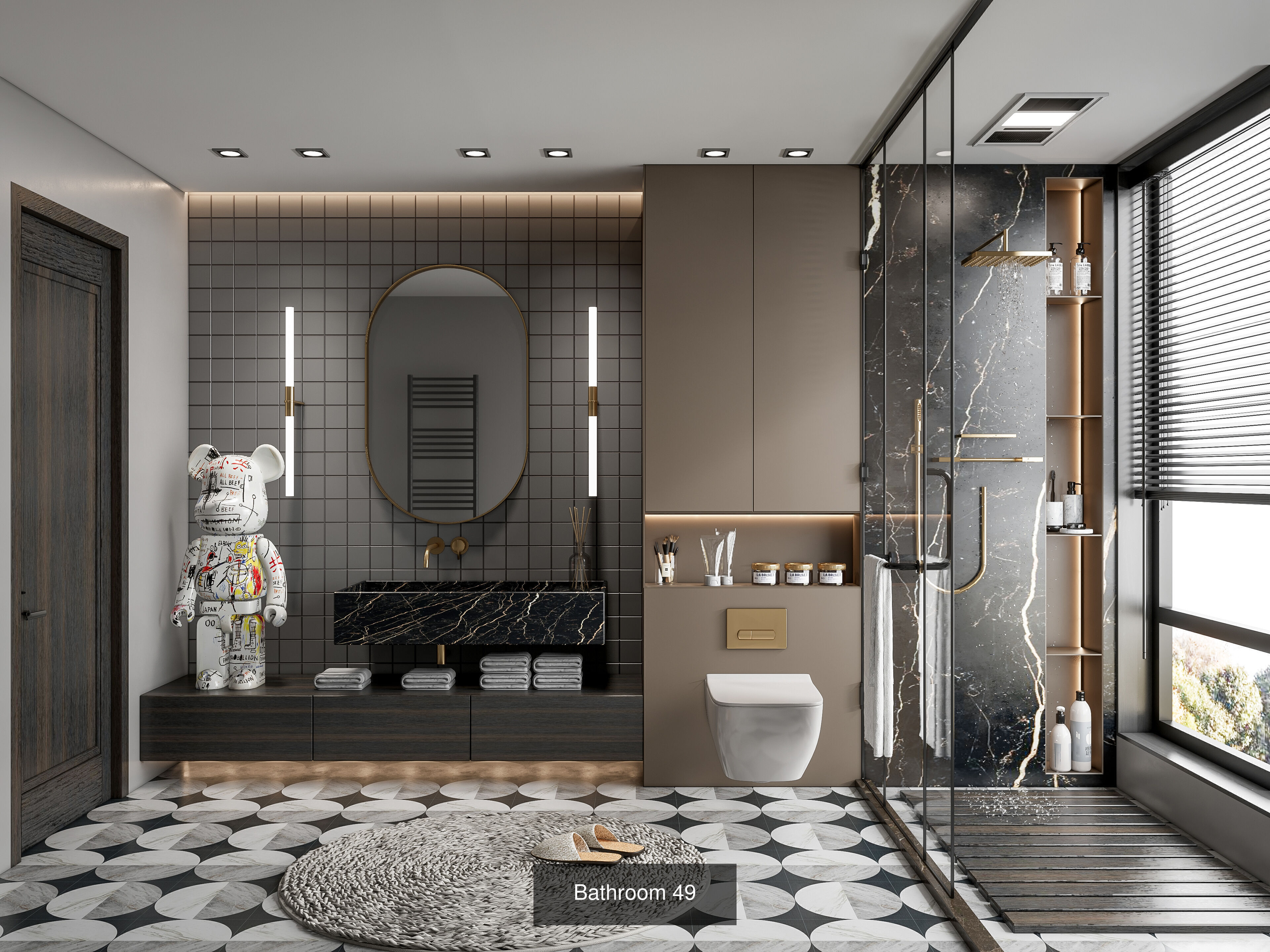 Bathroom Scenes Collection No 4 of 16 scenes _12