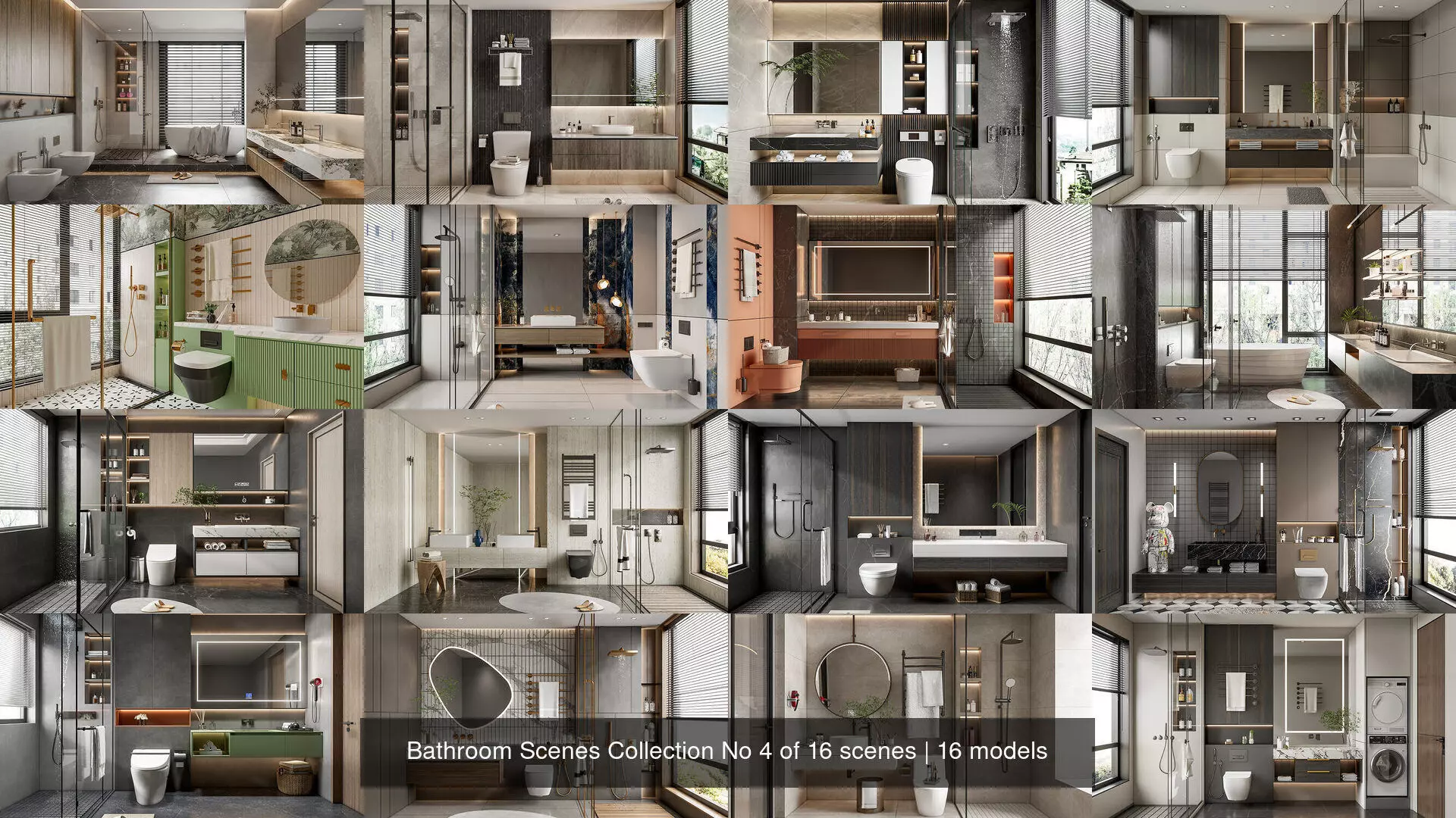 Bathroom Scenes Collection No 4 of 16 scenes _0