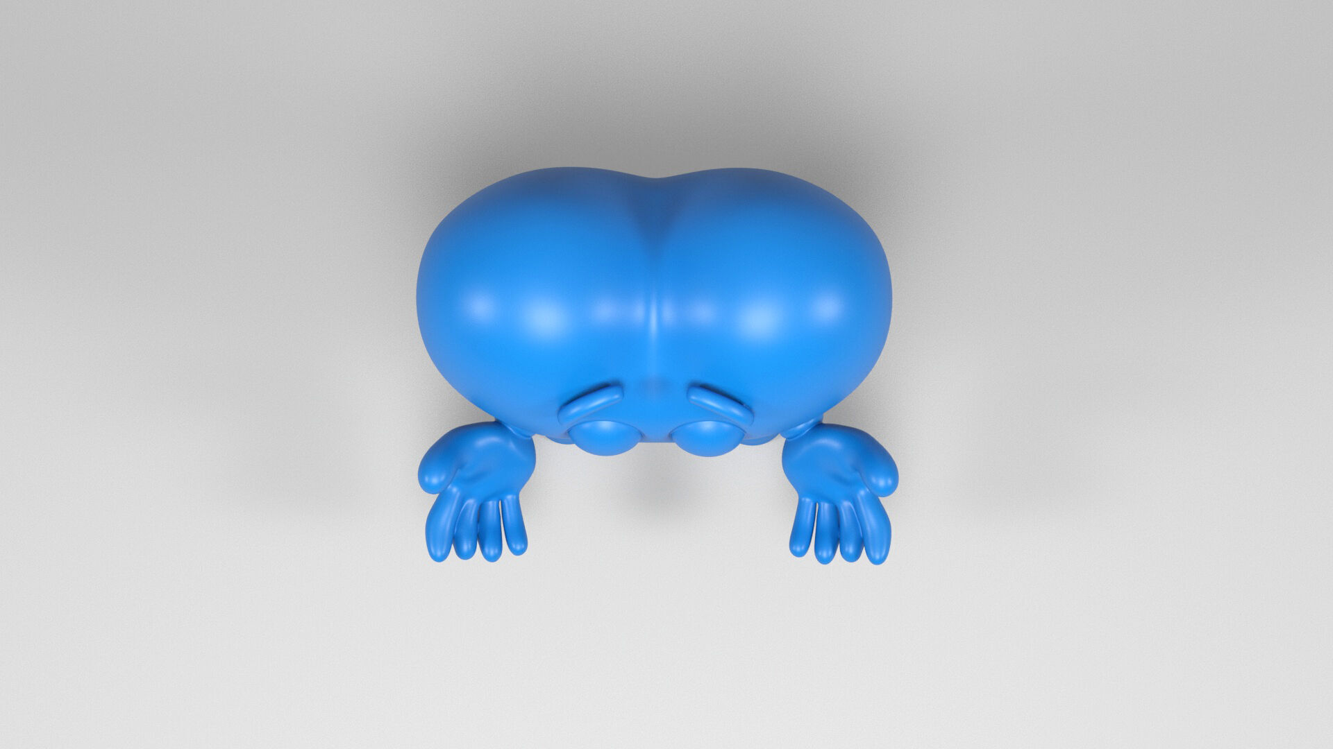 Funny heart 3D print model_8