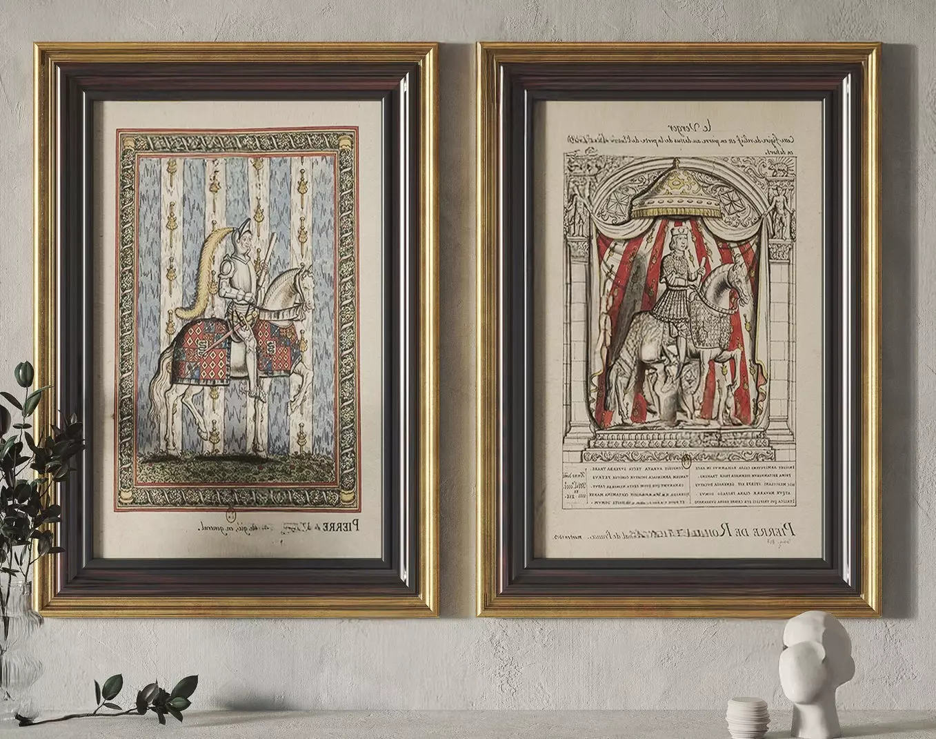 American decorative painting 3D model