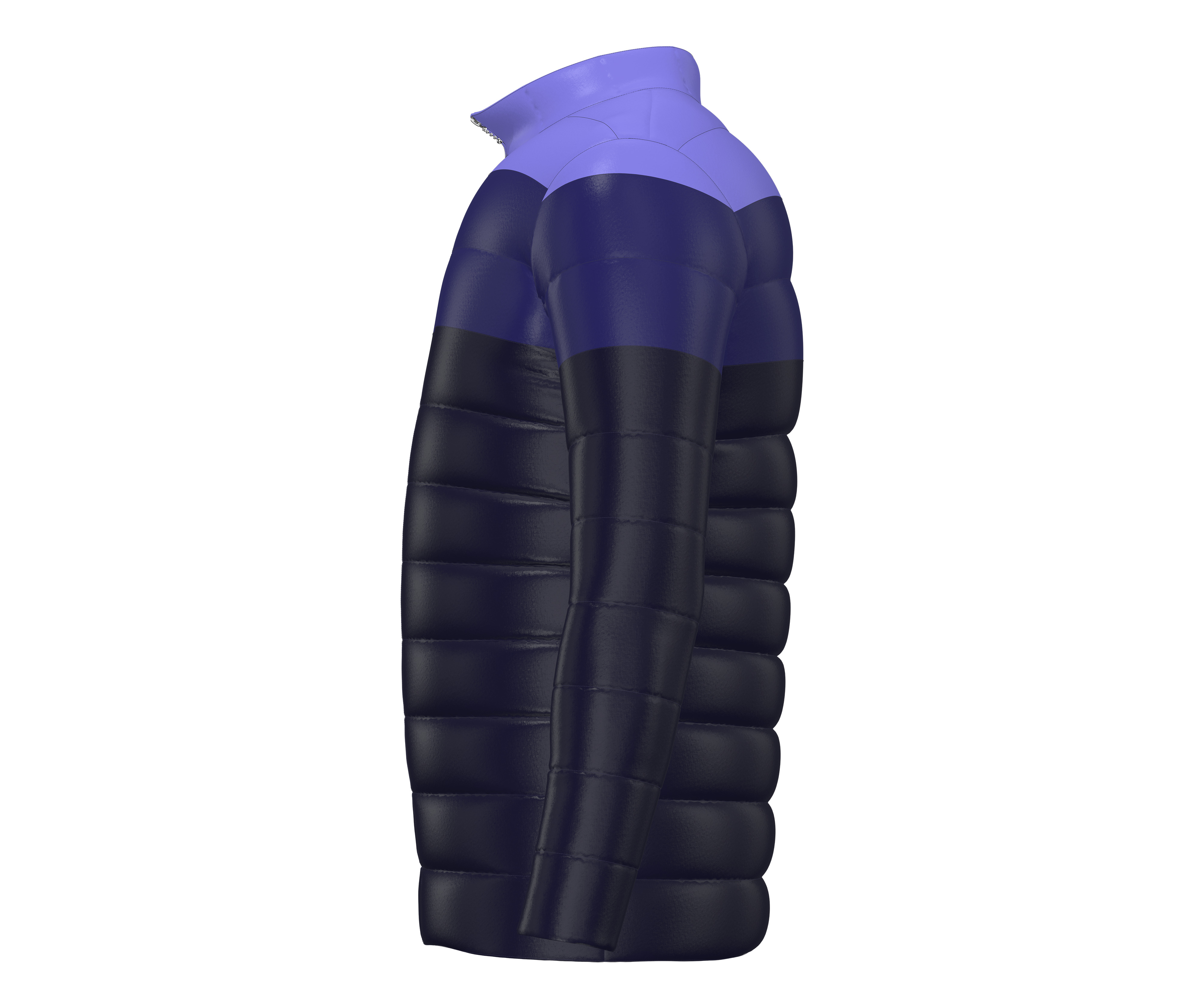 Puffer down jacket  Texture_1