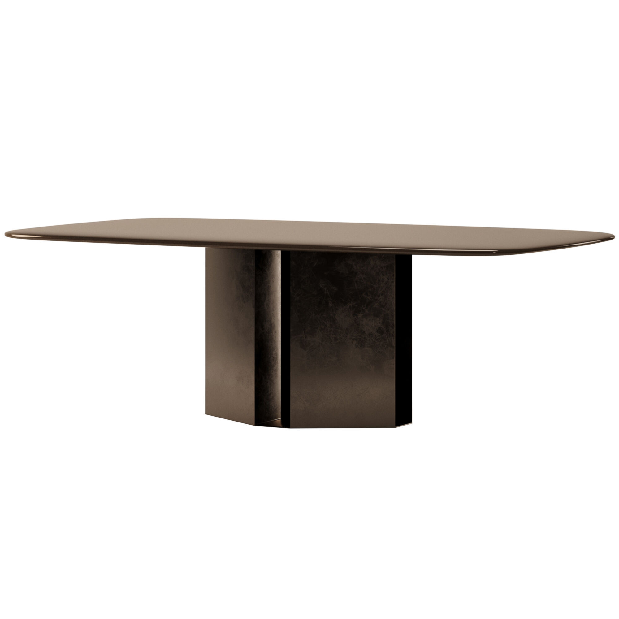 carver chair with eyl table 3D model_3