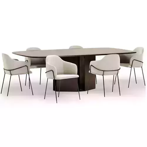 carver chair with eyl table