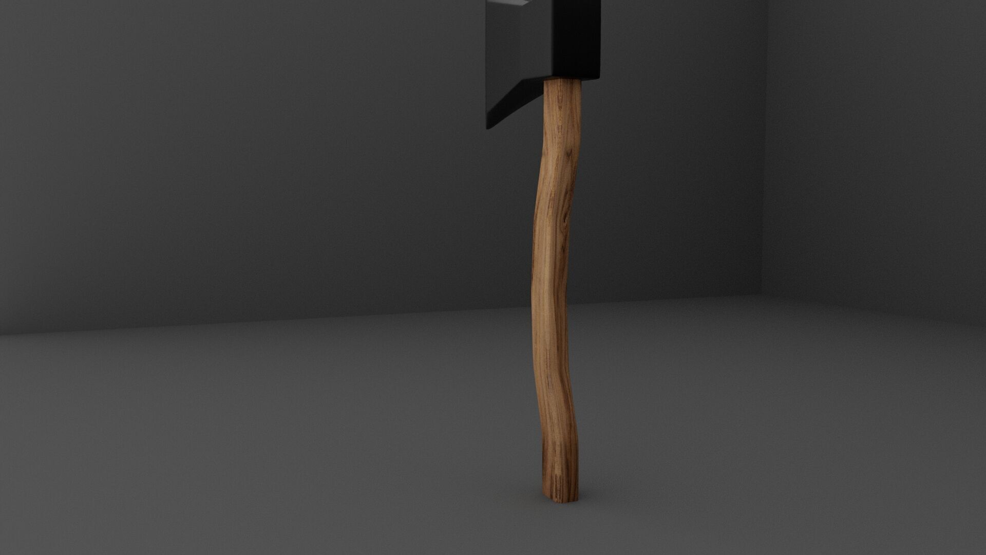 Axe Props Free low-poly 3D model_4