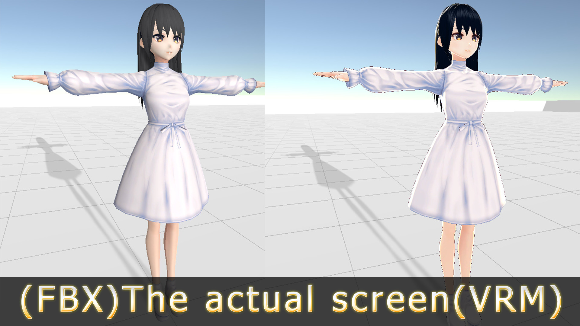 Anime Character - Arisa-Xiang 3D model_3