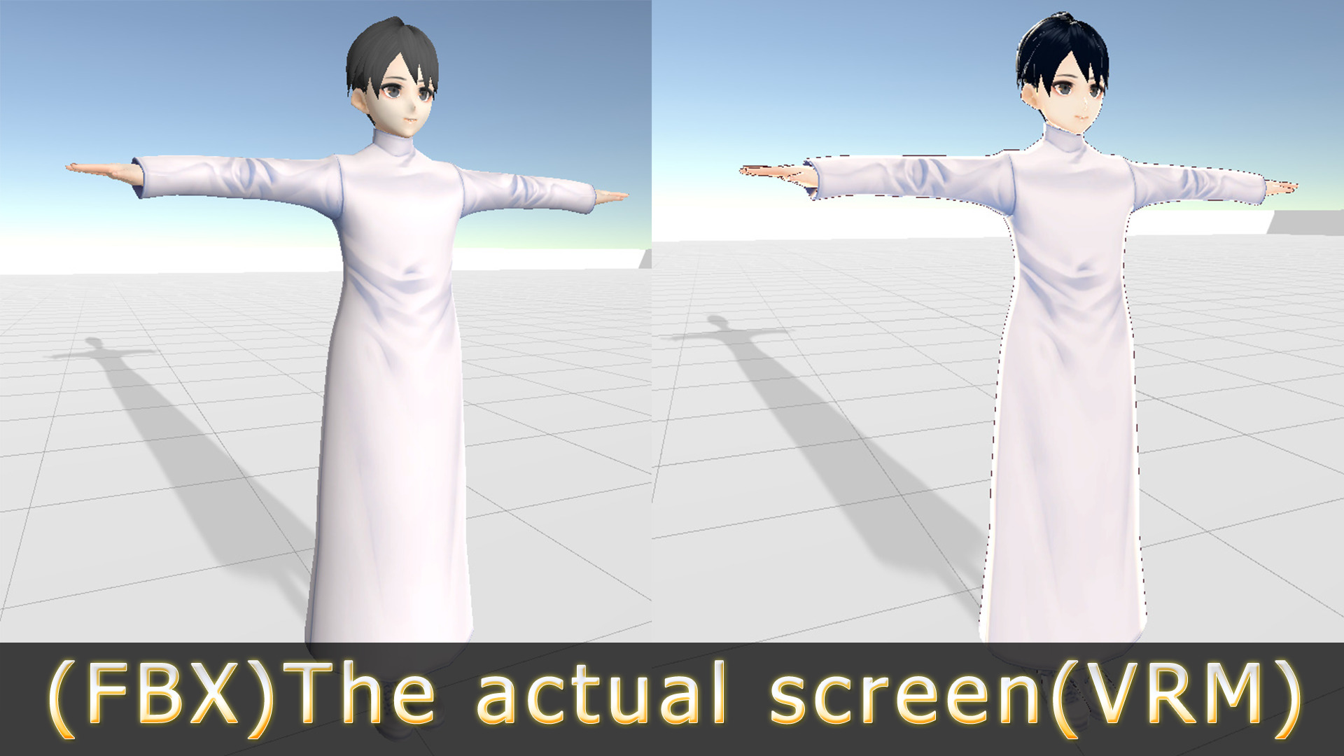 Anime Character - Yong-Two type 3D model_3