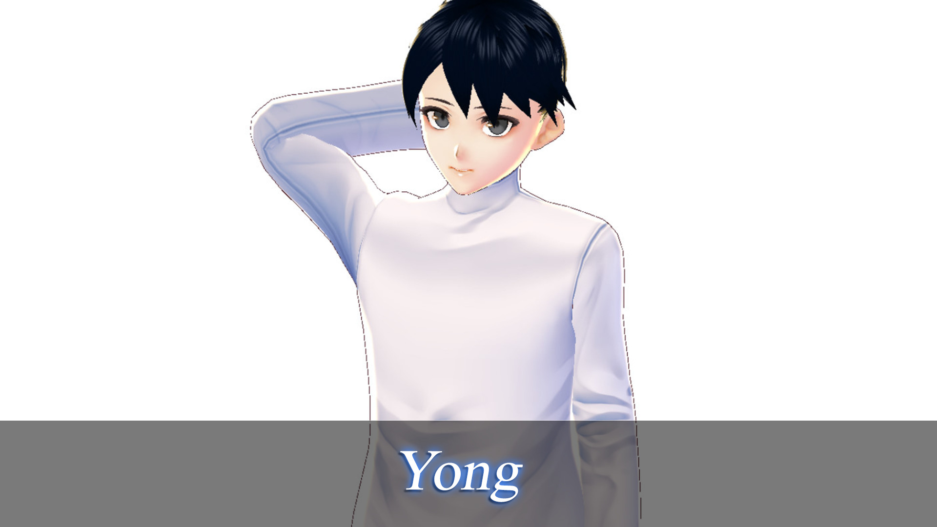 Anime Character - Yong-Two type 3D model_1
