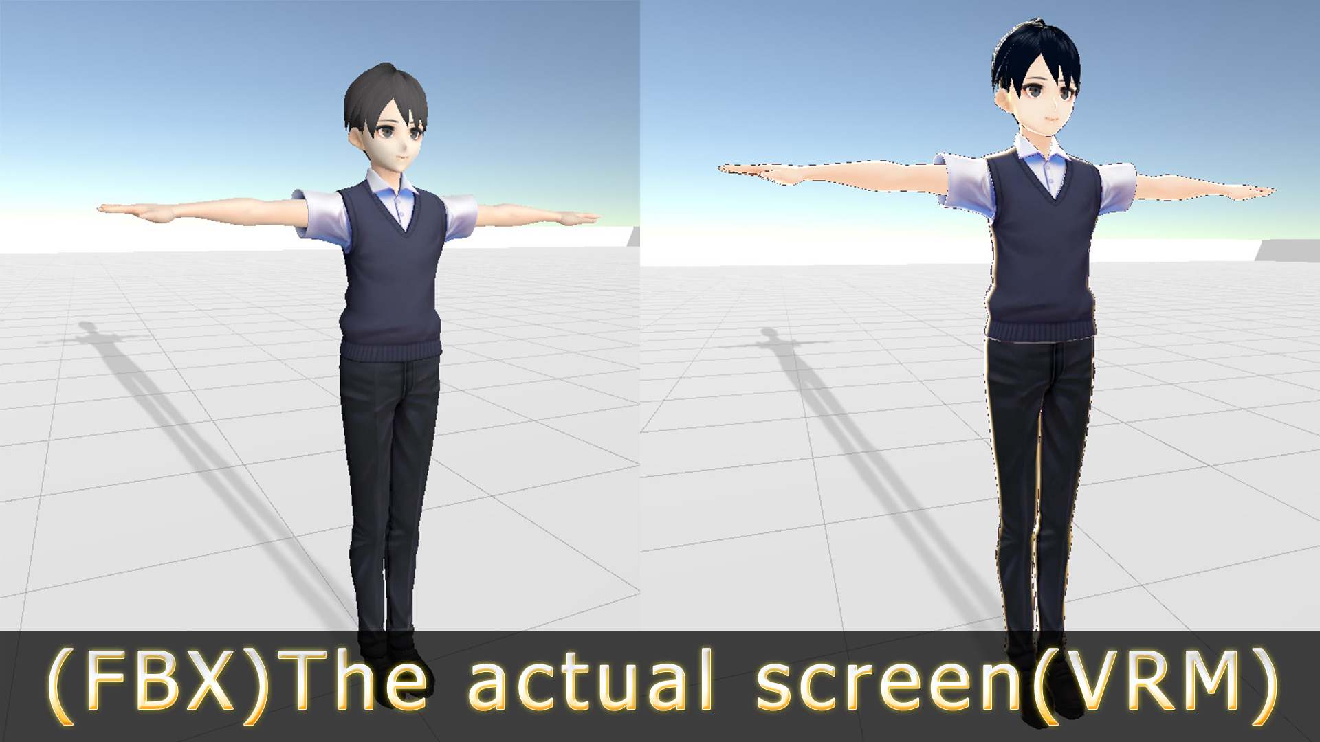 Anime Character - Yong-Two type 3D model_4