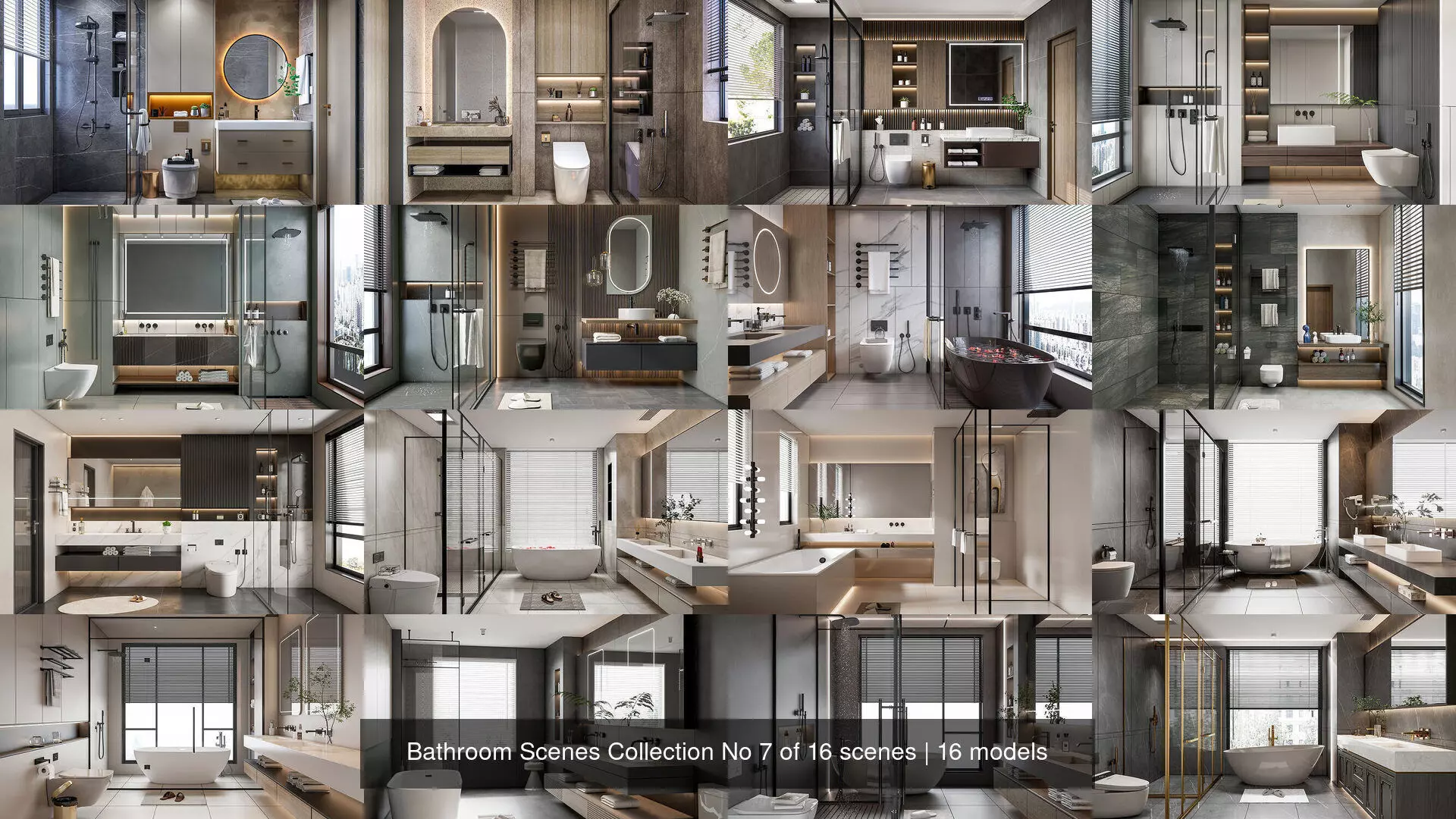 Bathroom Scenes Collection No 7 of 16 scenes _0