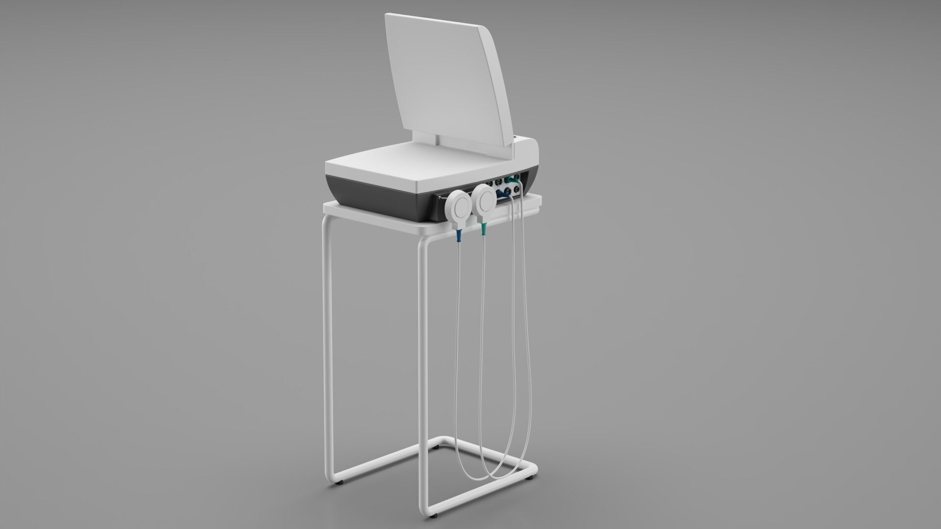 Fetal Monitor 3D model_4