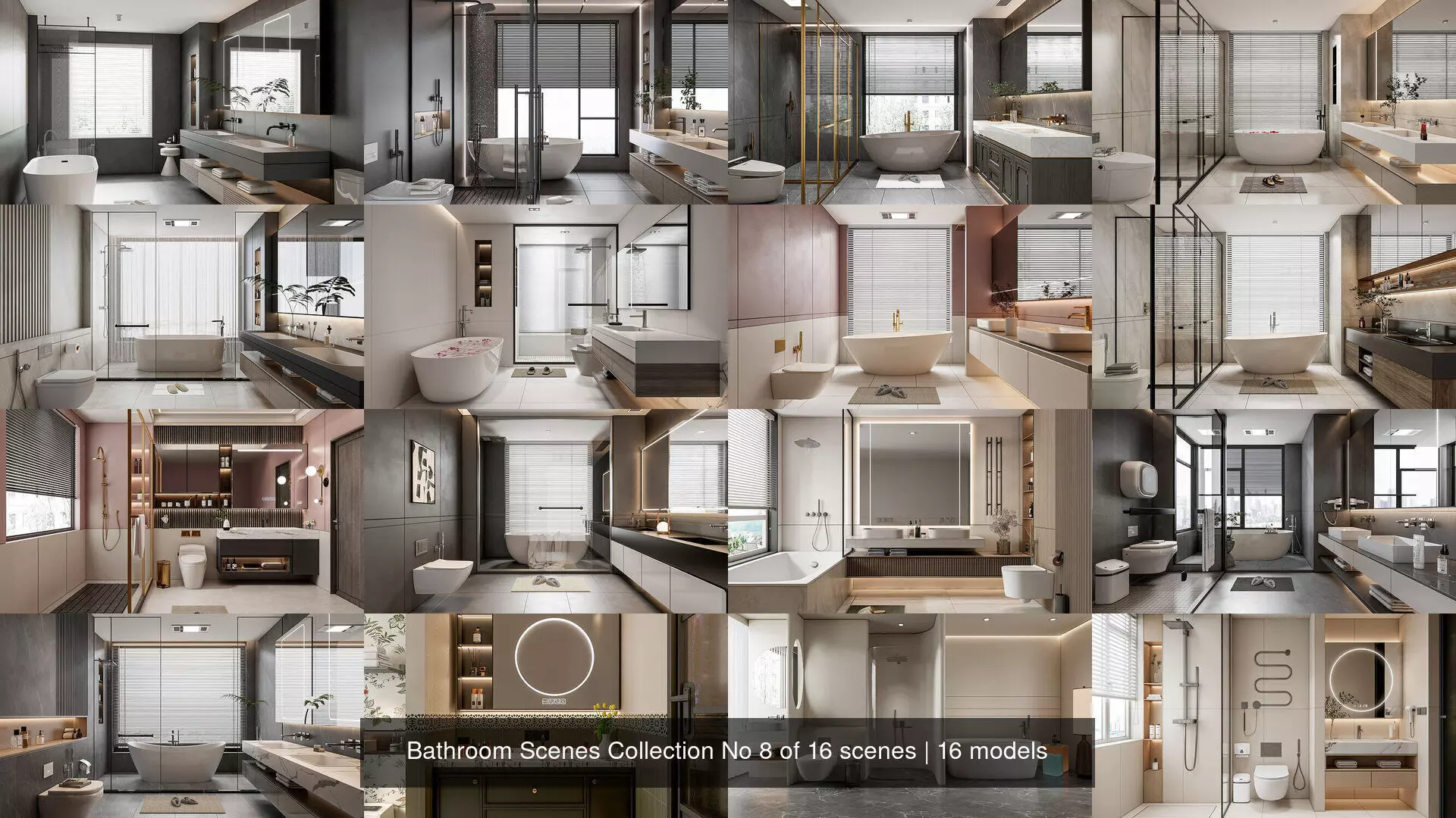 Bathroom Scenes Collection No 8 of 16 scenes _0