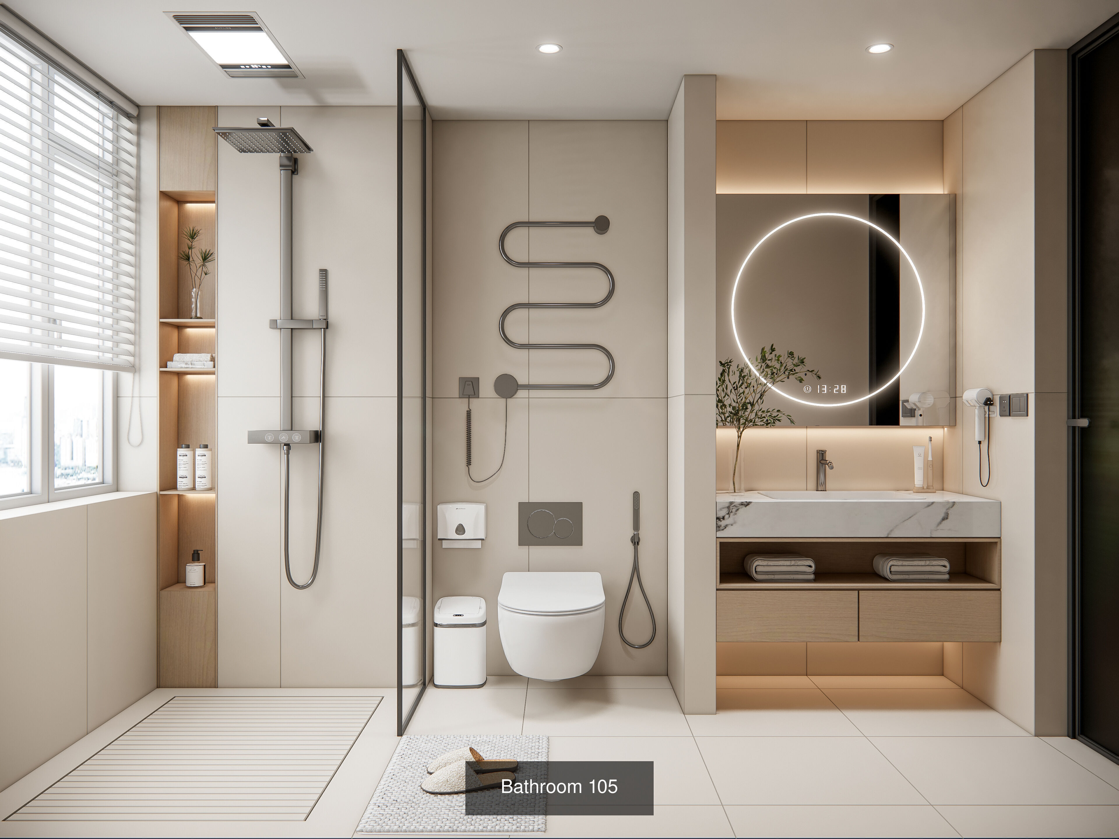 Bathroom Scenes Collection No 8 of 16 scenes _16