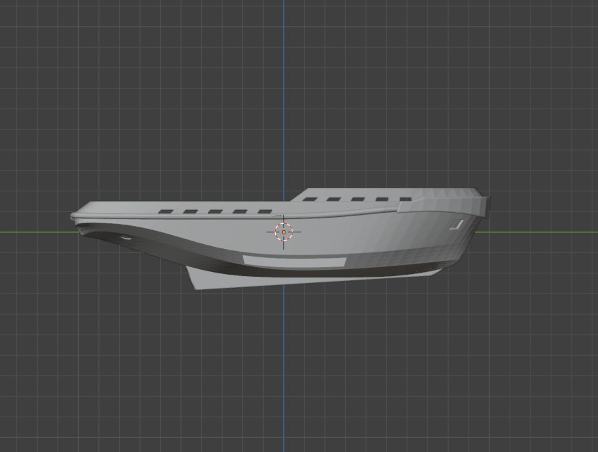 Tug Boat - Harbour Boat RC Conversion Kit 3D print model_11