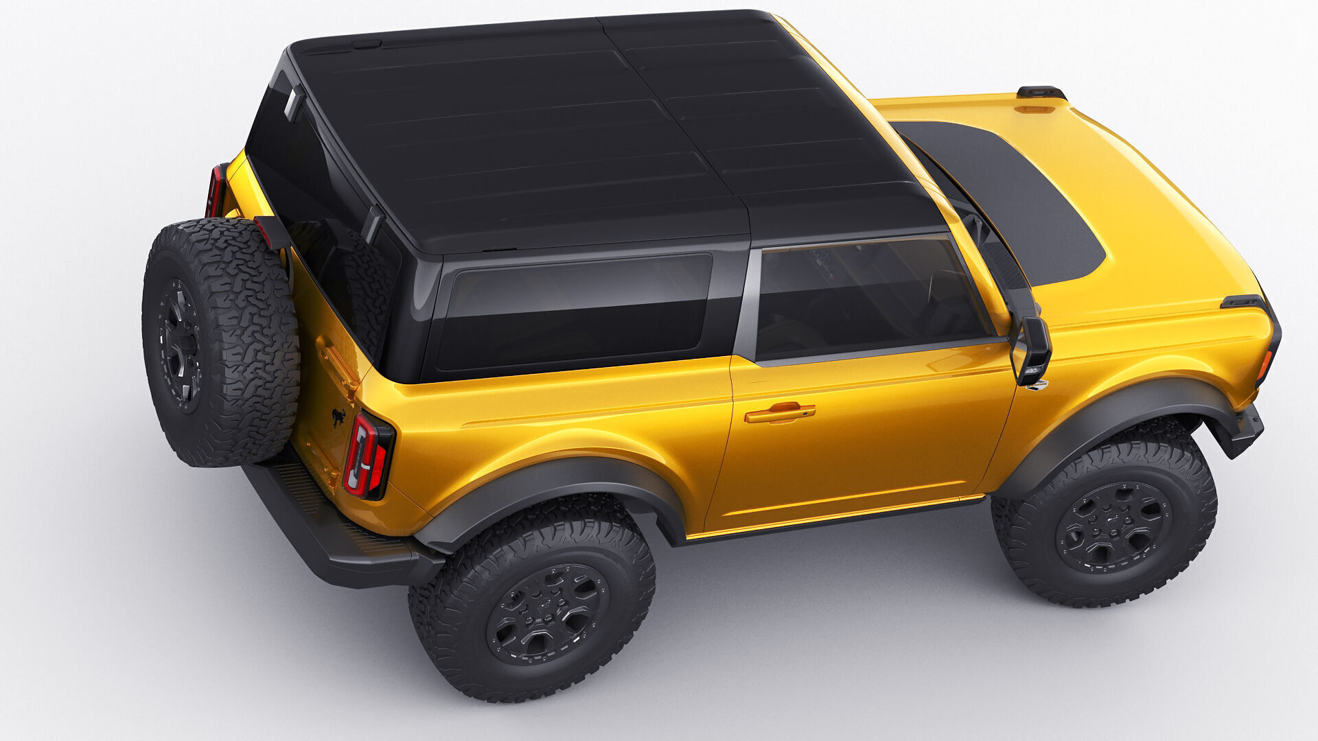 Bronco 4 door and 2 door 2021 3D model_20