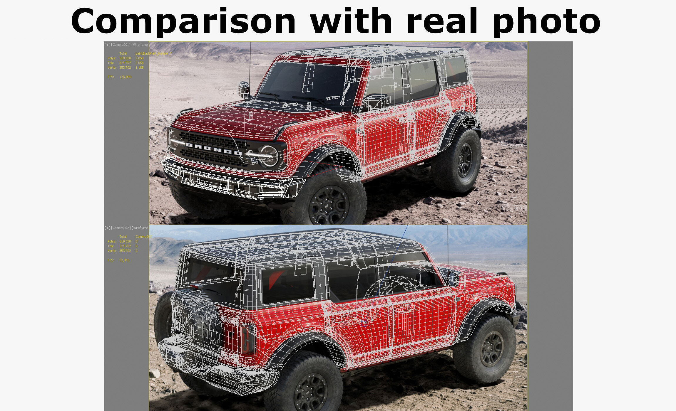 Bronco 4 door and 2 door 2021 3D model_61