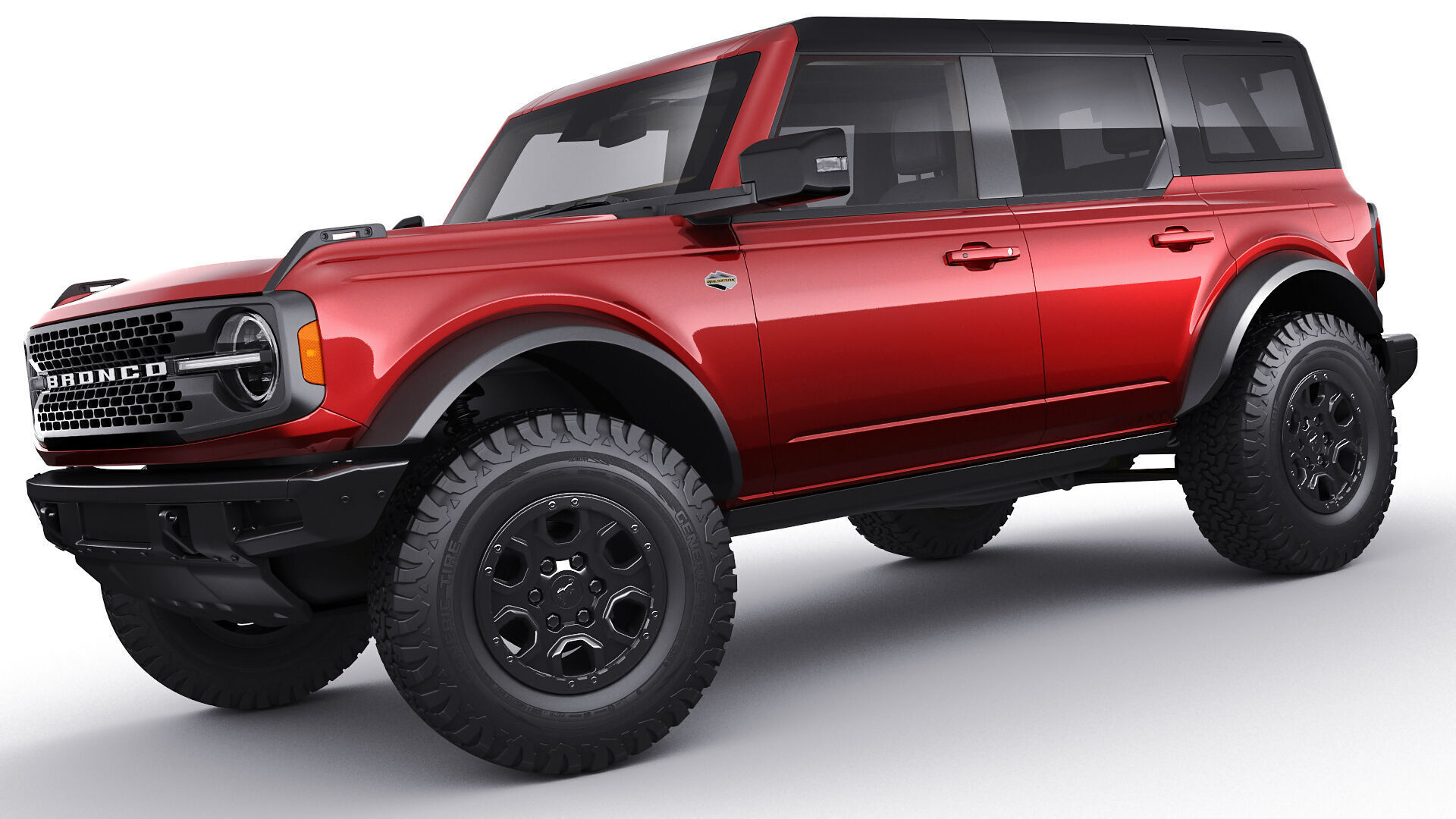 Bronco 4 door and 2 door 2021 3D model_23