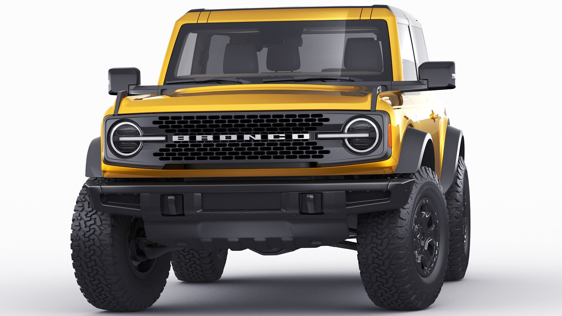 Bronco 4 door and 2 door 2021 3D model_30