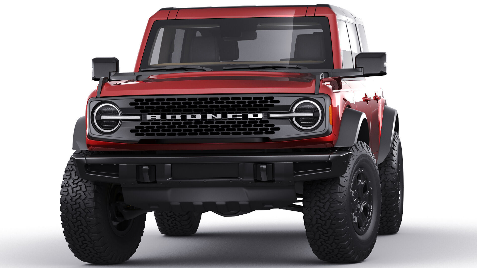 Bronco 4 door and 2 door 2021 3D model_31