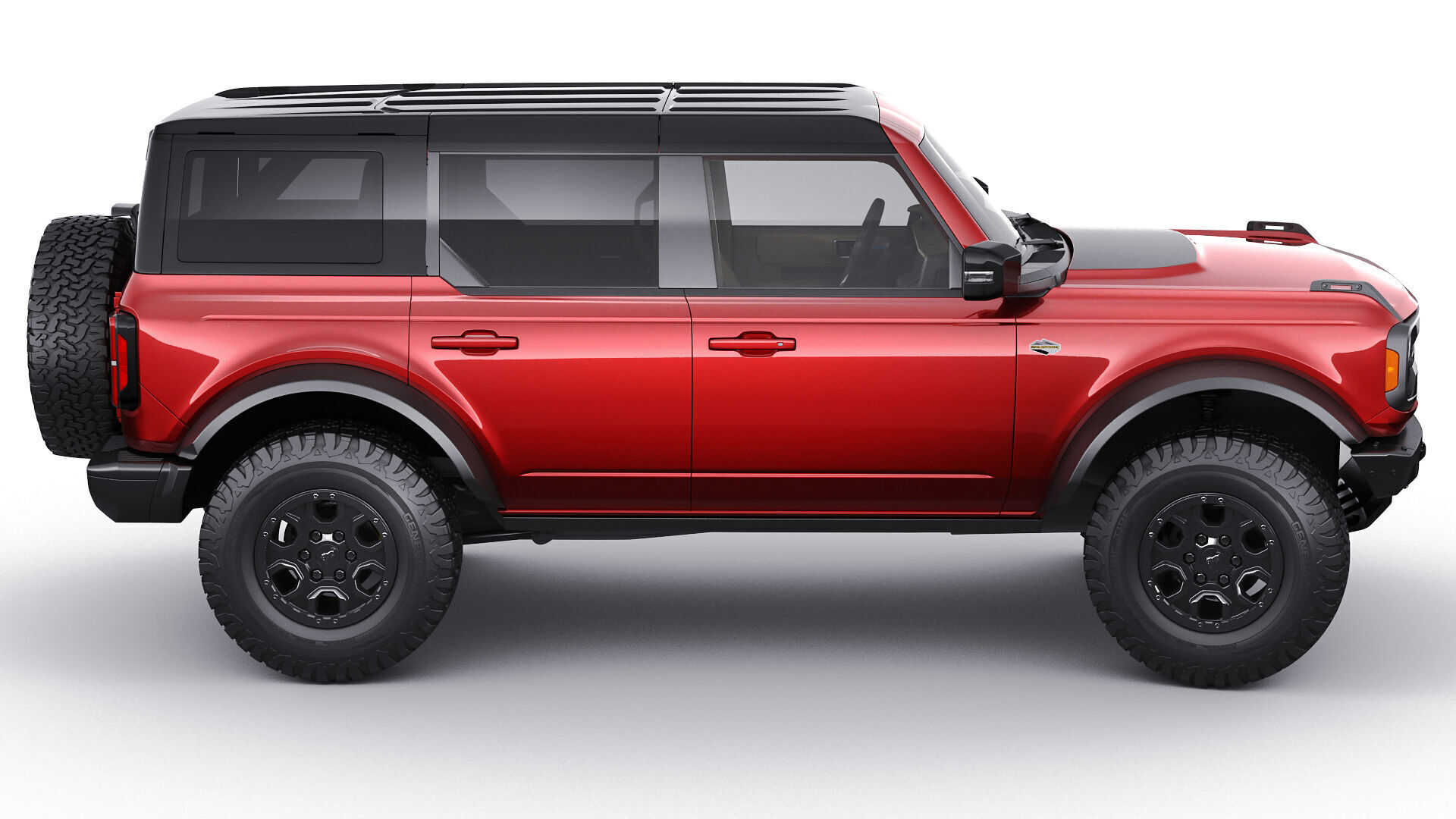 Bronco 4 door and 2 door 2021 3D model_6