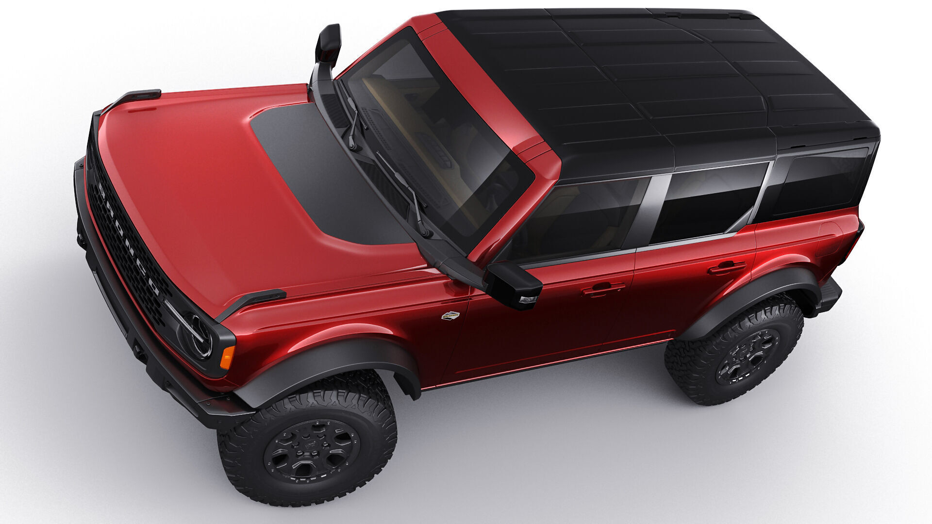 Bronco 4 door and 2 door 2021 3D model_19