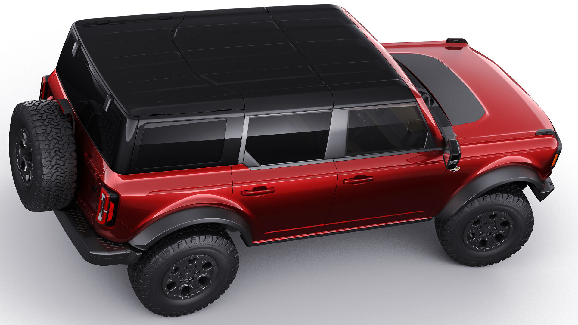 Bronco 4 door and 2 door 2021 3D model_21