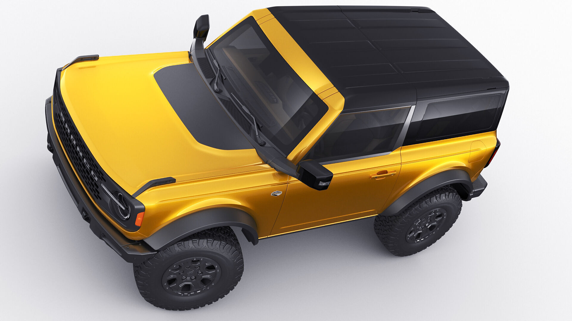 Bronco 4 door and 2 door 2021 3D model_18