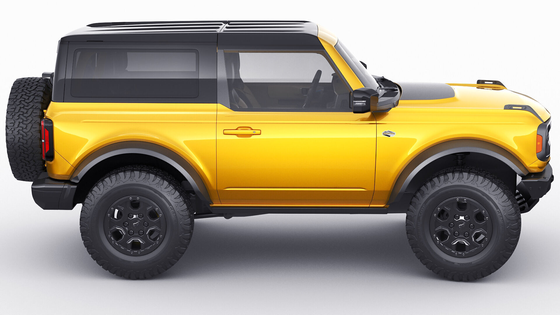 Bronco 4 door and 2 door 2021 3D model_5