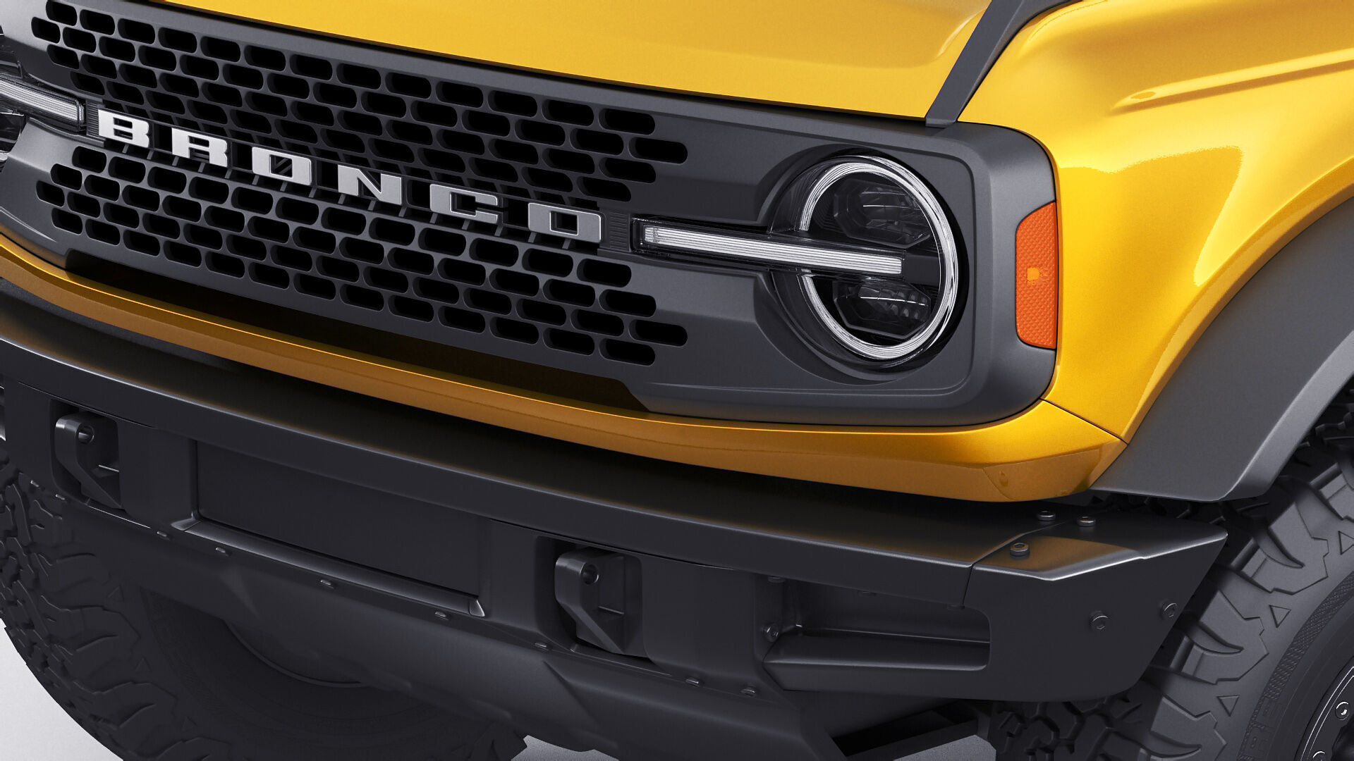 Bronco 4 door and 2 door 2021 3D model_13