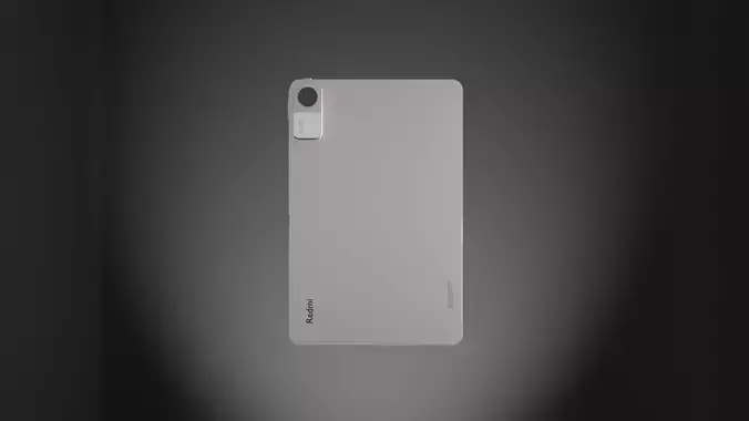 Redmi pad se 3d model low poly game ready