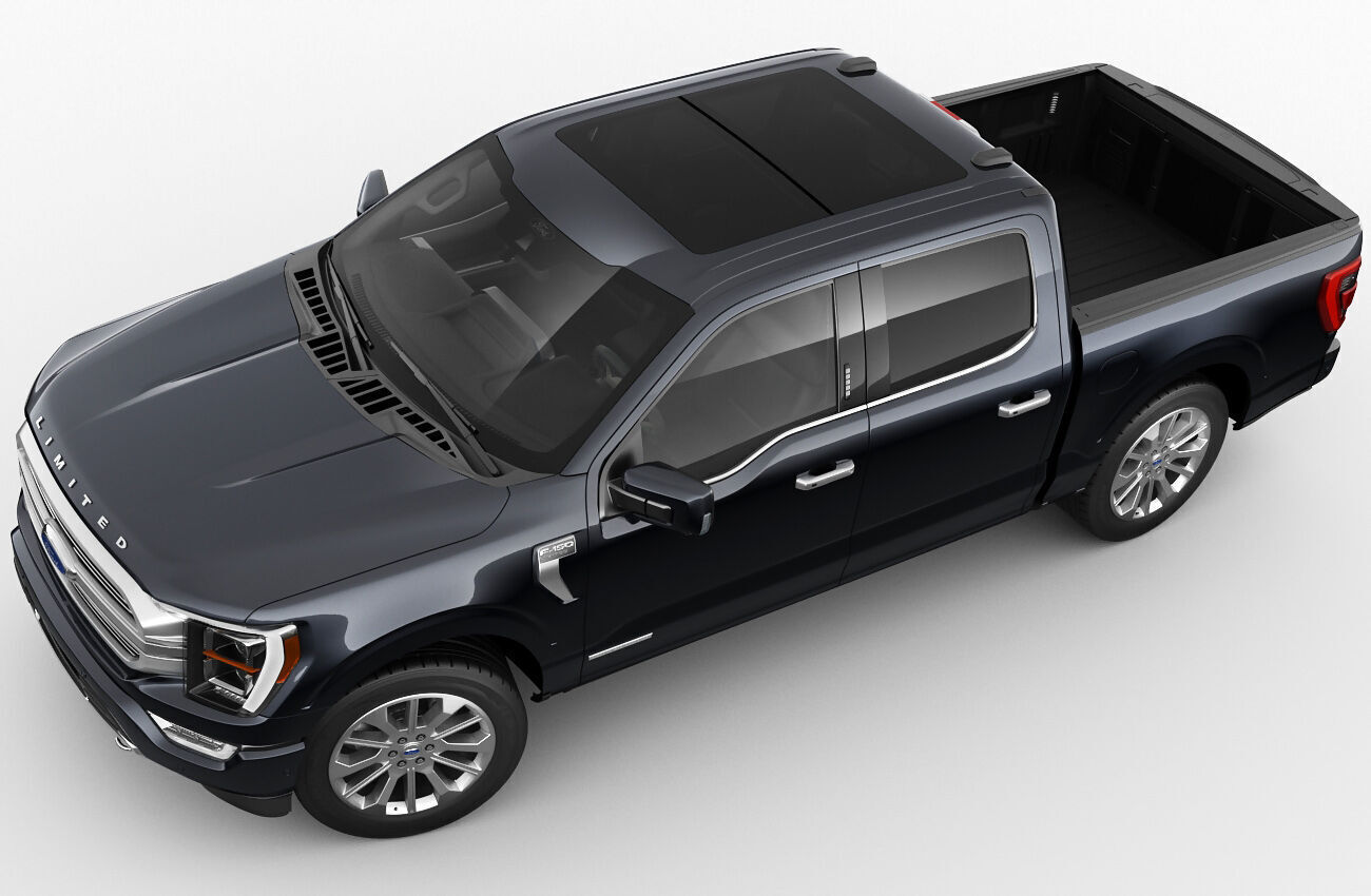 F-150 Pick-up Limited 2021 3D model_5