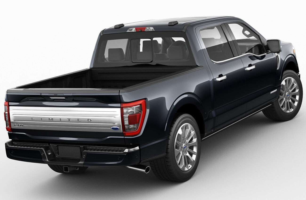 F-150 Pick-up Limited 2021 3D model_1