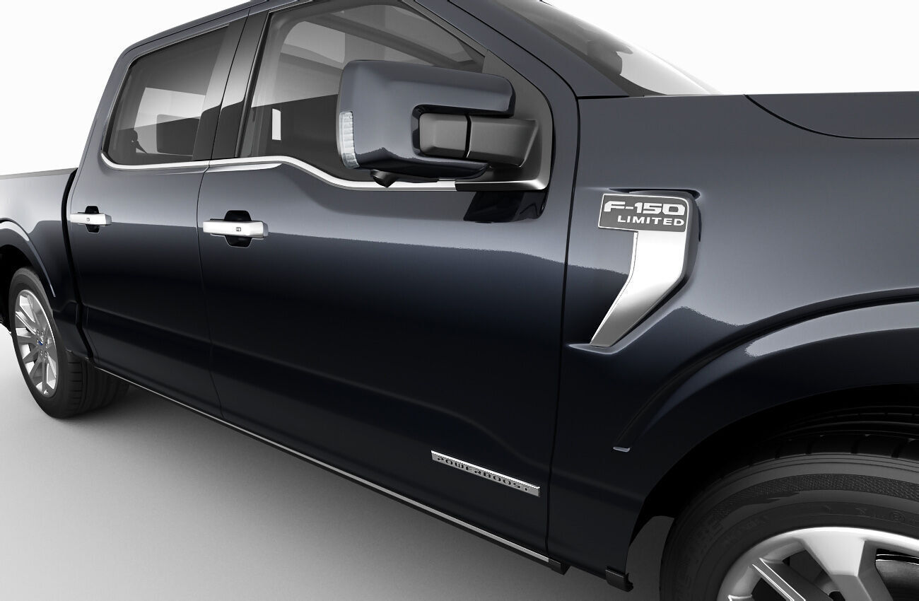 F-150 Pick-up Limited 2021 3D model_14