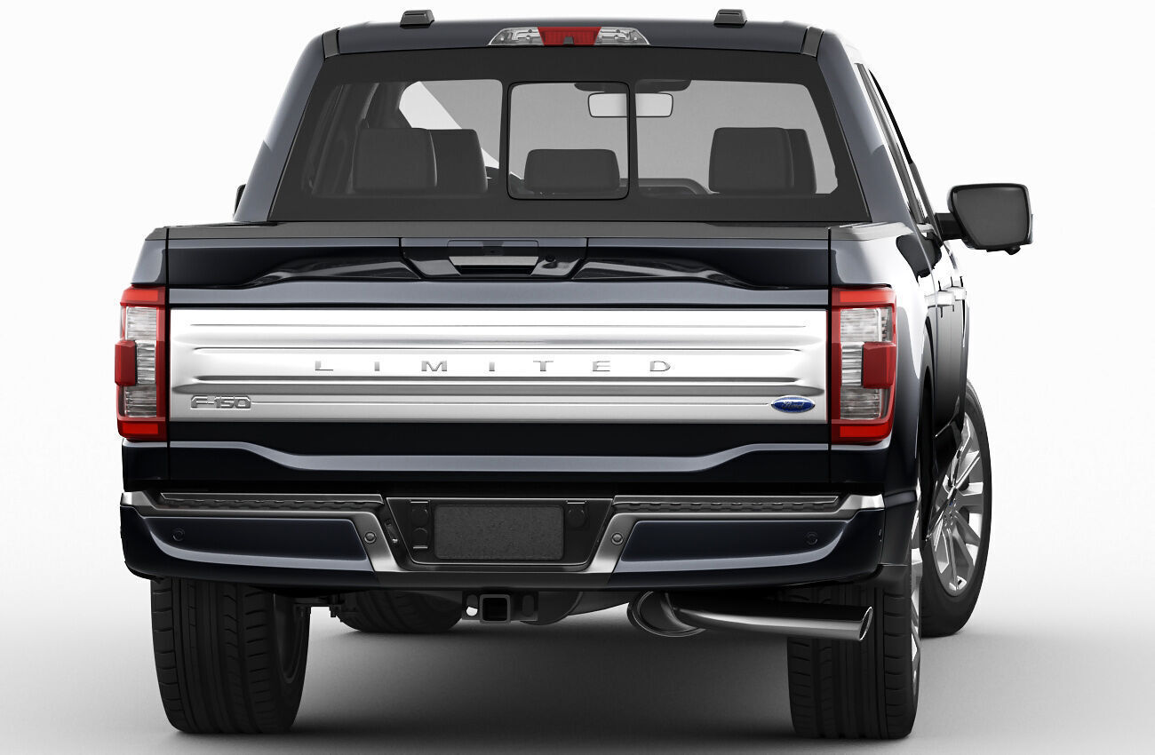 F-150 Pick-up Limited 2021 3D model_10