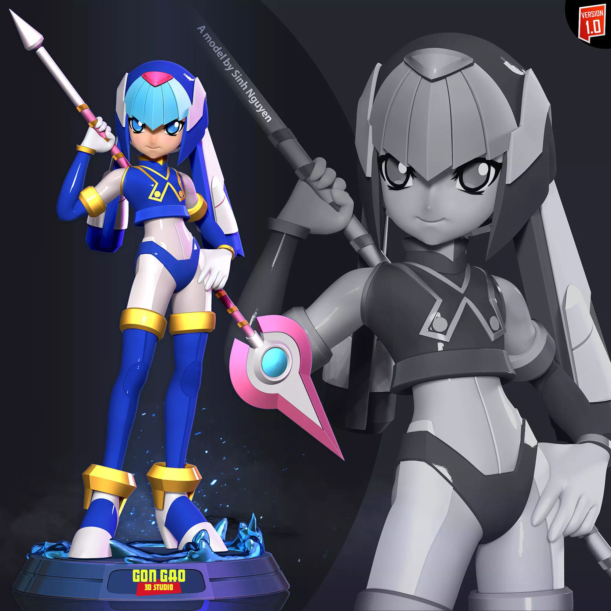 Fairy Leviathan Fanart 3D print model_0