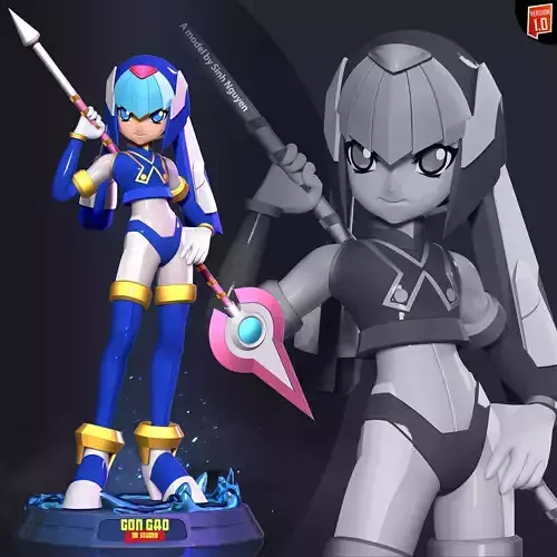 Fairy Leviathan Fanart 3D print model