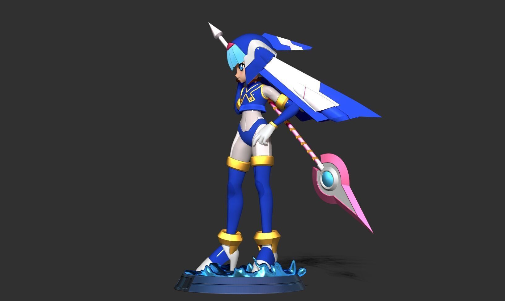 Fairy Leviathan Fanart 3D print model_11