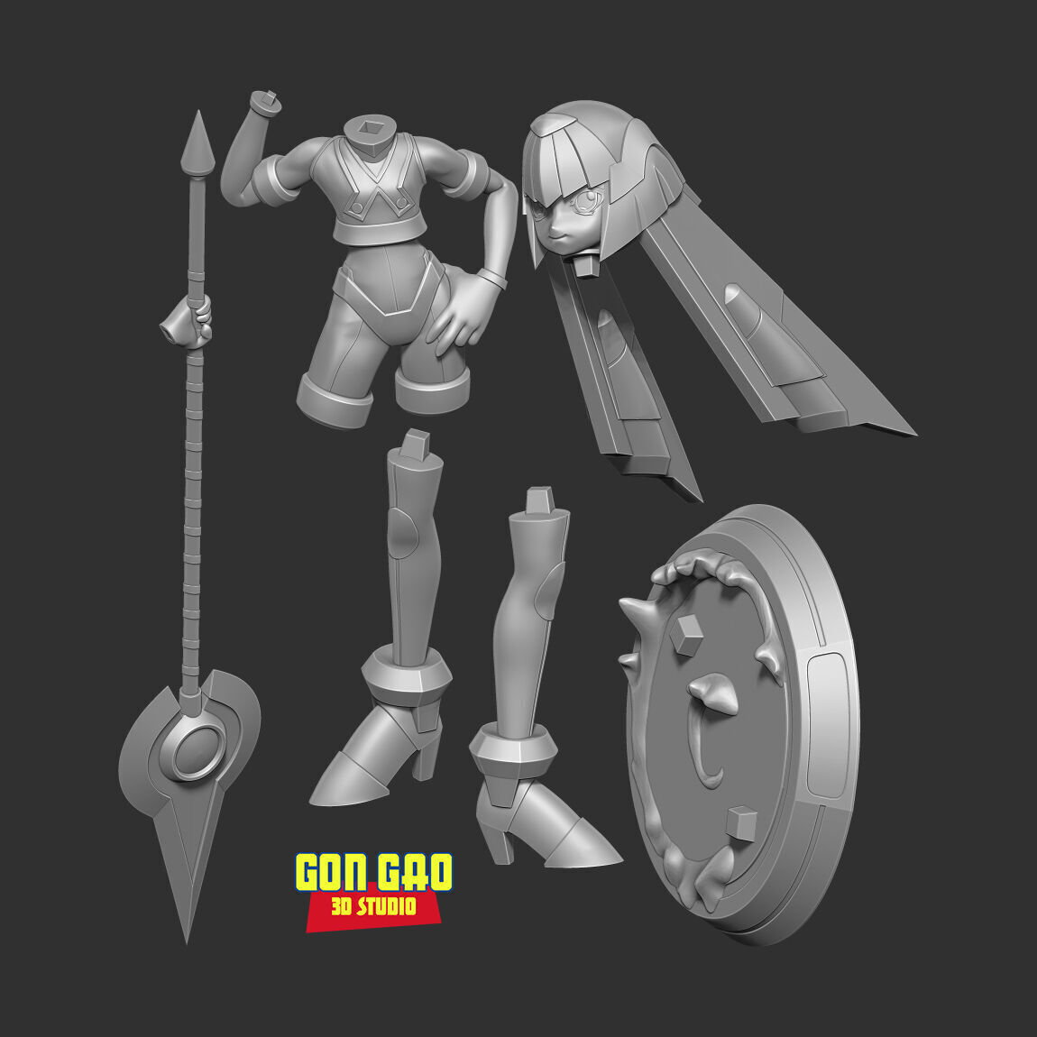 Fairy Leviathan Fanart 3D print model_2