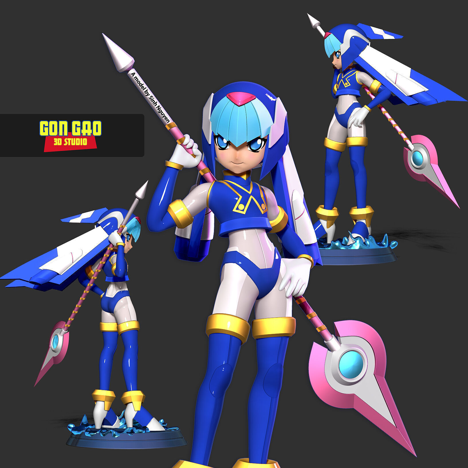 Fairy Leviathan Fanart 3D print model_1