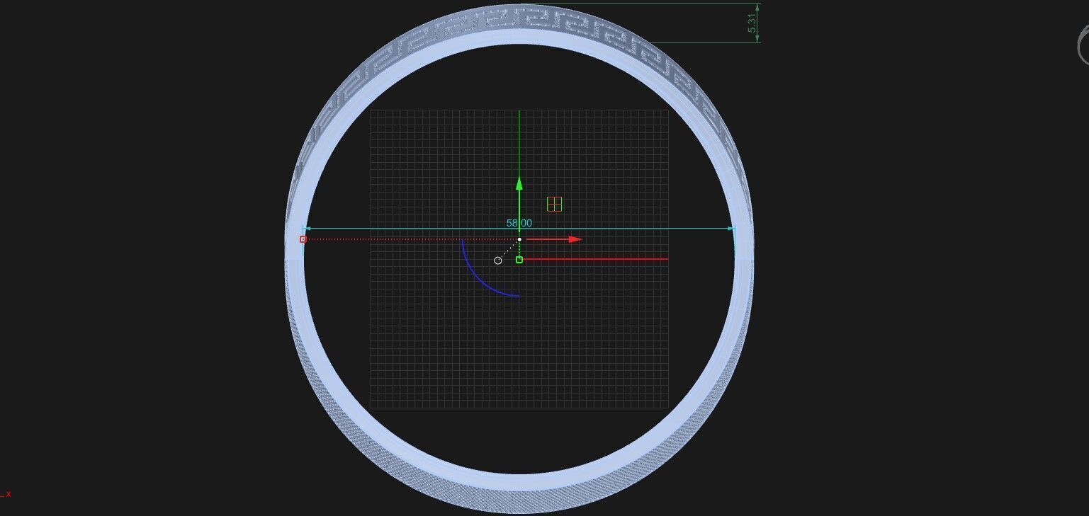 Bangle 3D print model_10