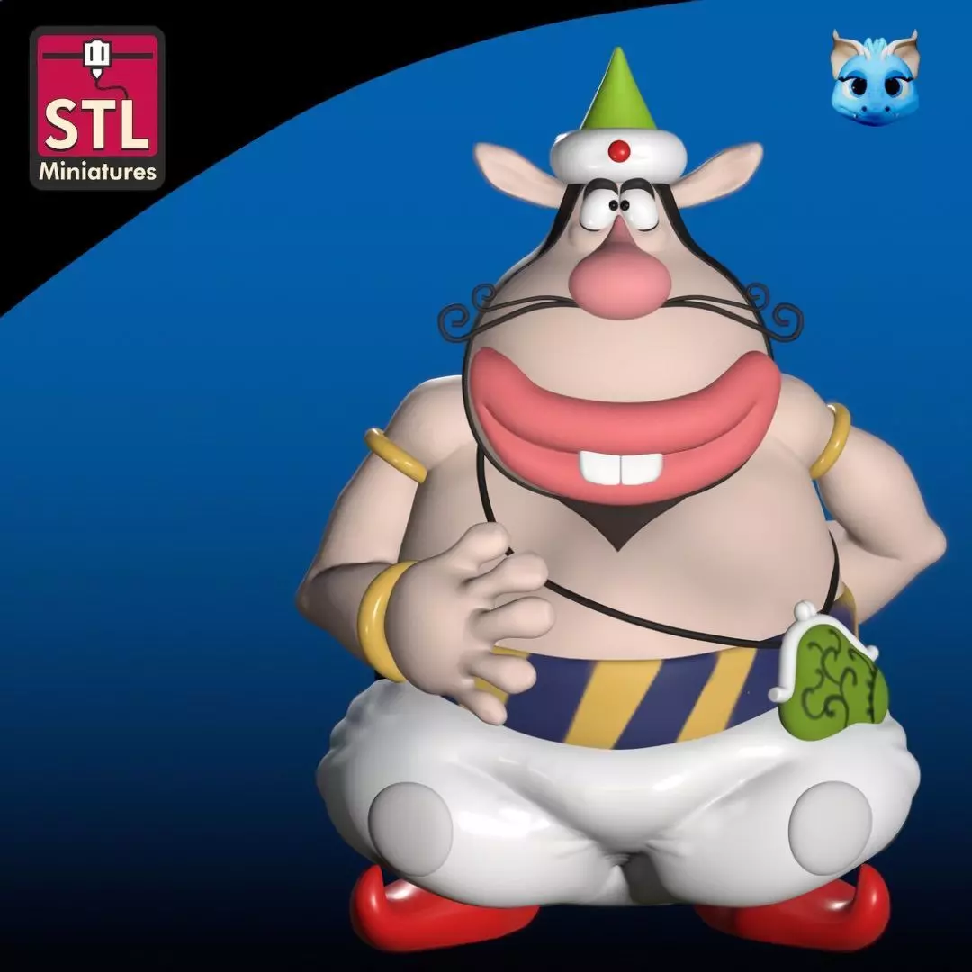3D Printable STL Model Mago Pancione Etci 3D print model