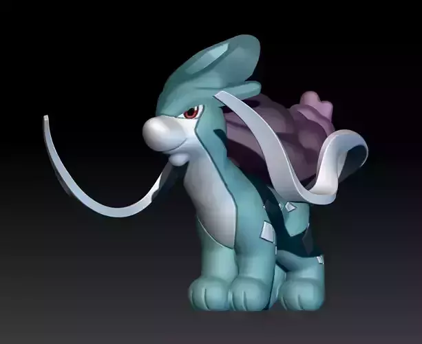 Pokemon Suicune Chibi