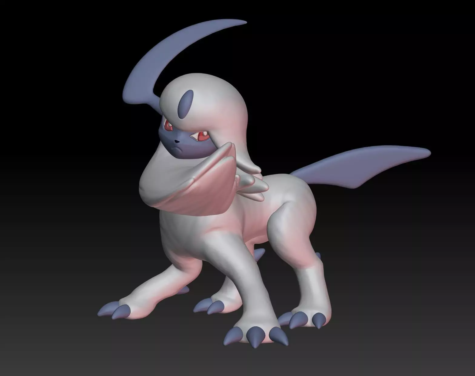 Pokemon Absol 3D print model_0